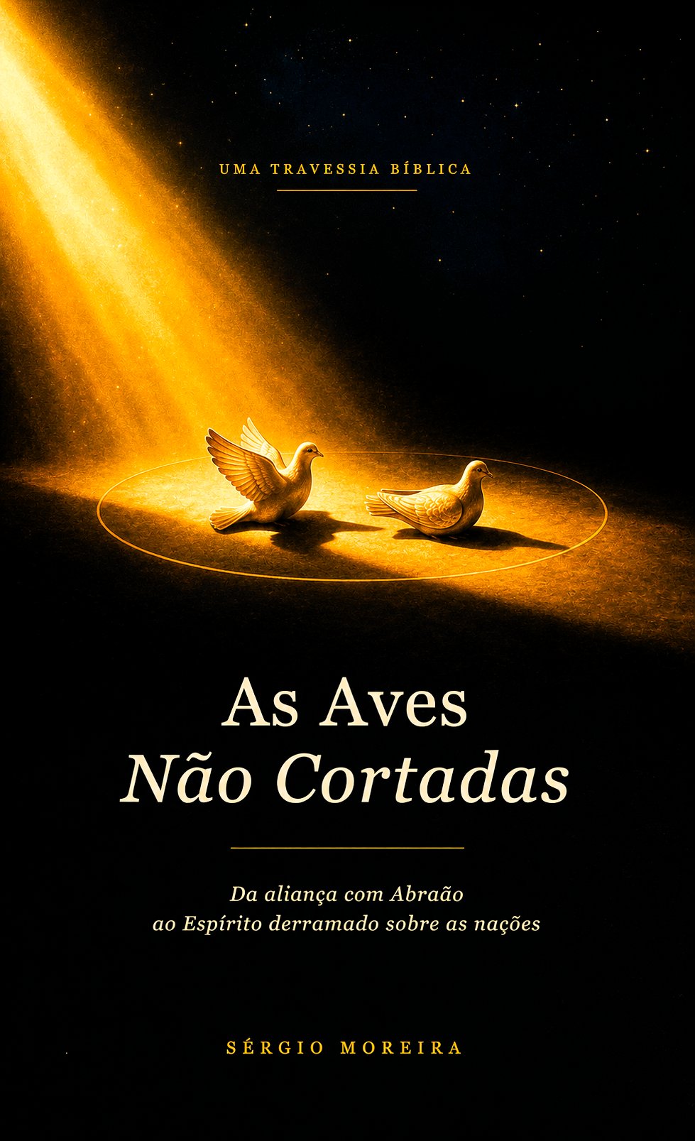 Capa do livro As Aves Não Cortadas — Sérgio Moreira